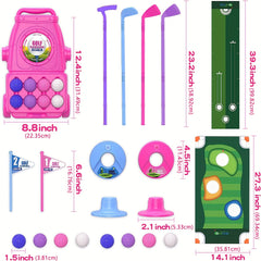 Kids Golf Club Toddler Golf Set with 8 Balls and Putting Pad