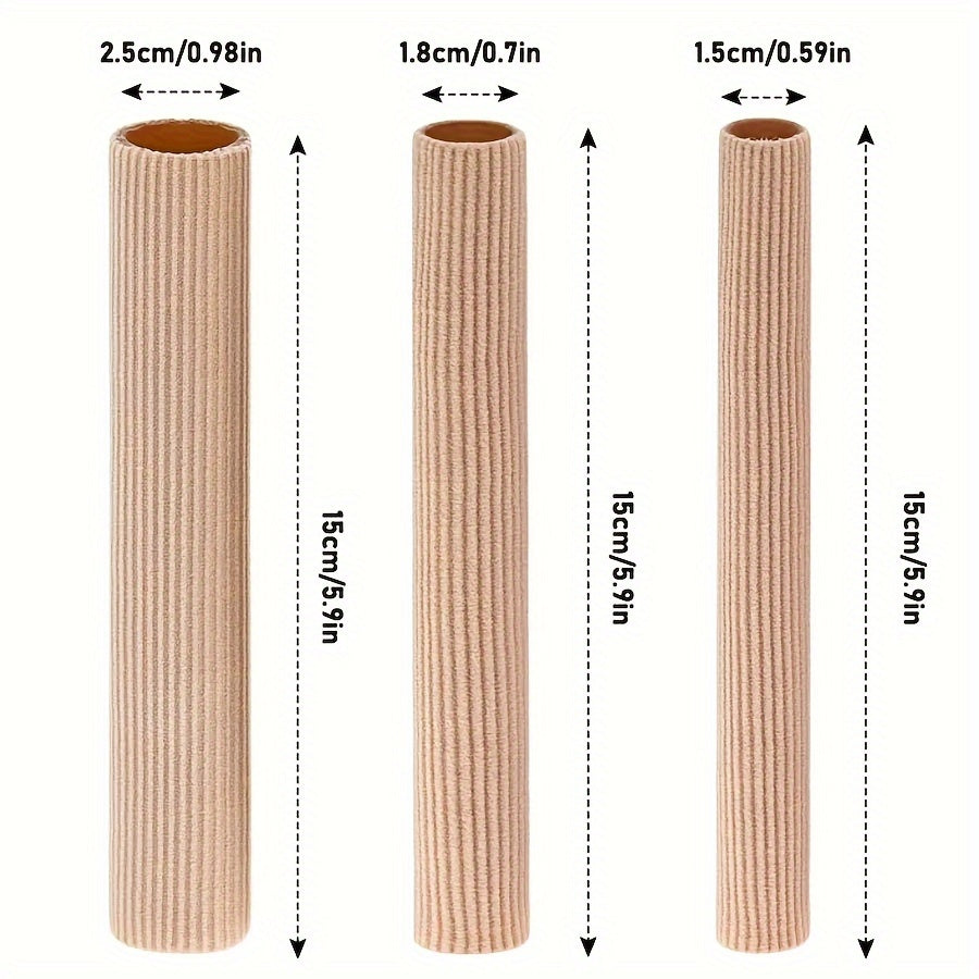 Cuttable Toe Tubes Sleeves Breathable Toe Cushion Sleeves Protection