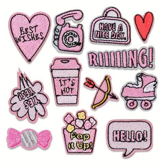Embroidery Cartoon Sticker Patches for Clothes