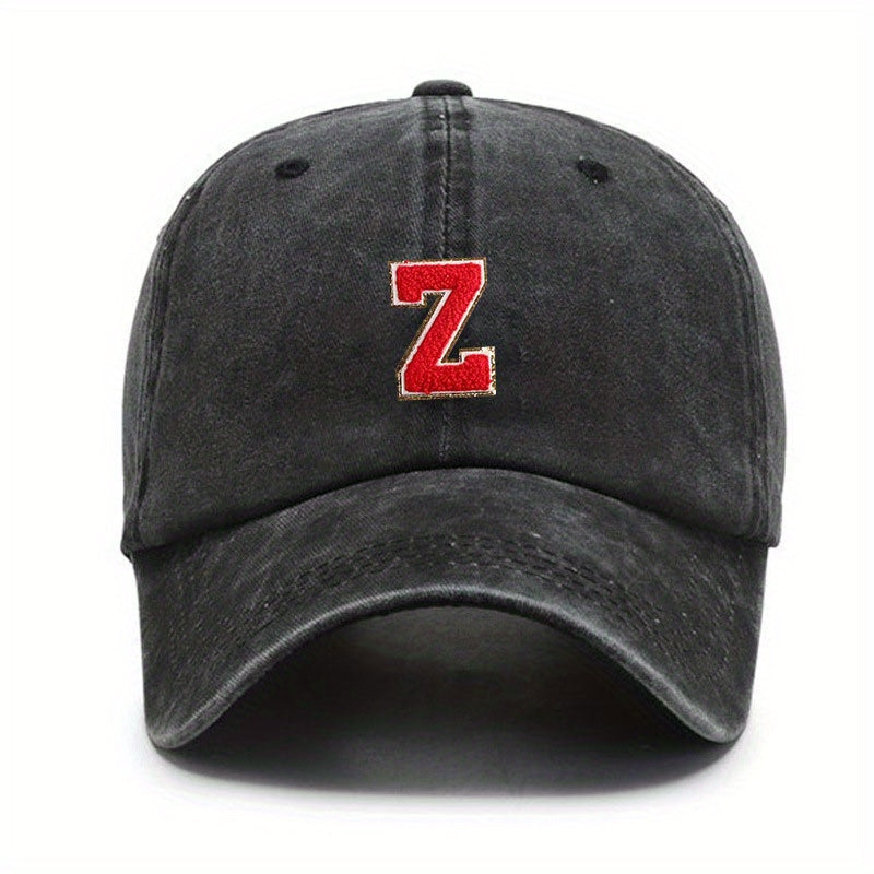 Vintage Washed Baseball Cap Soft Top for Men
