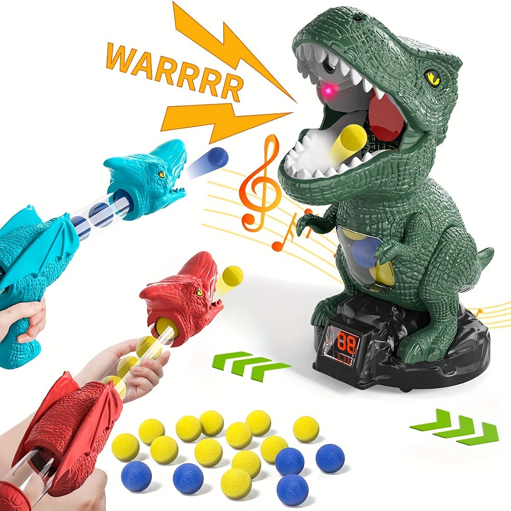Dinosaur Shooting Toys Soft Bullet Guns Fun Games Christmas