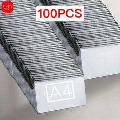 100pcs Mesh Zipper Bag Waterproof Storage Document Bag