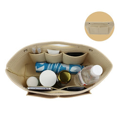 Portable Purse Organizer Insert with Pockets for Handbag