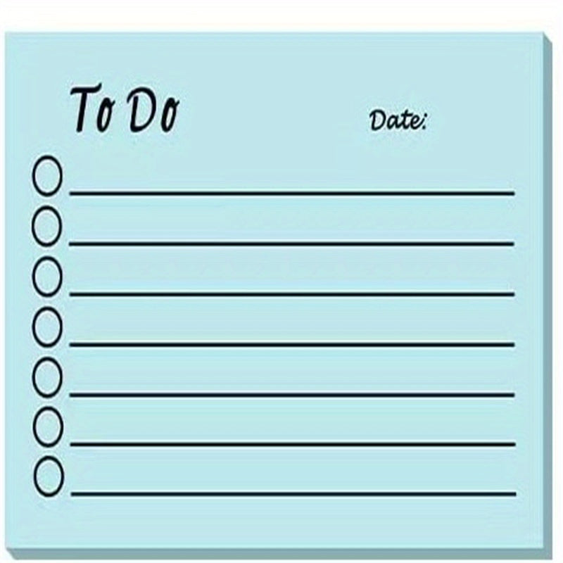 Fluorescent Convenience Stickers Memo Pad - Stickiness Enhancement