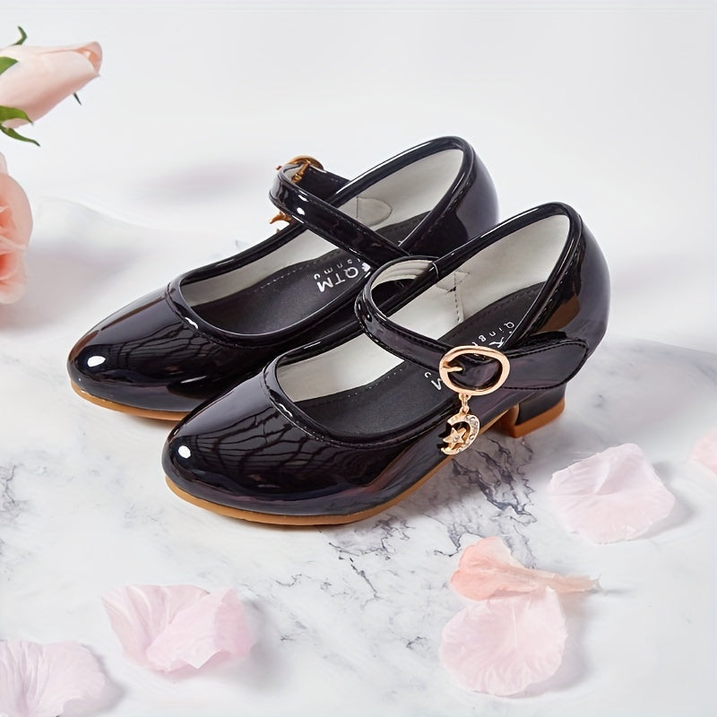 Girls' High Heel Shoes Princess Soft Sole Shoes