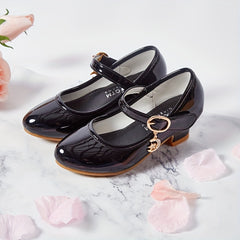 Girls' High Heel Shoes Princess Soft Sole Shoes