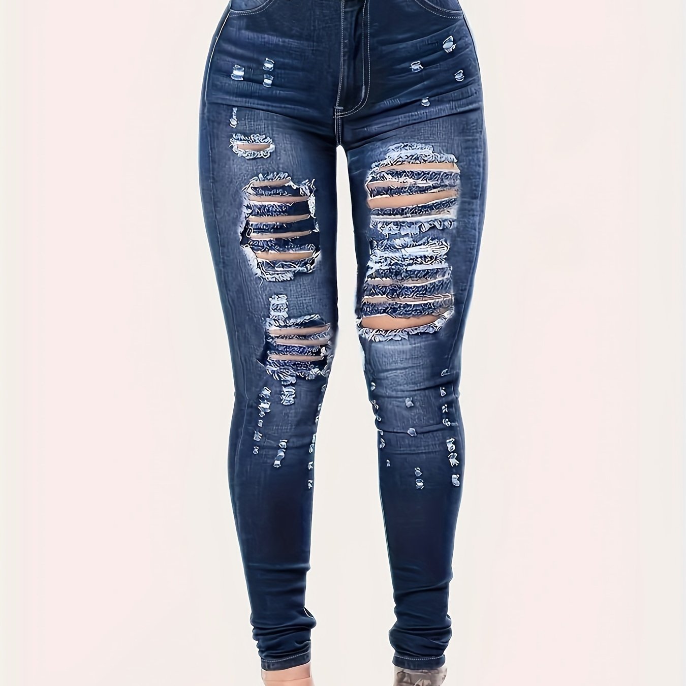  Sexy Jeans Women's Plus Stretch Skinny Jeans