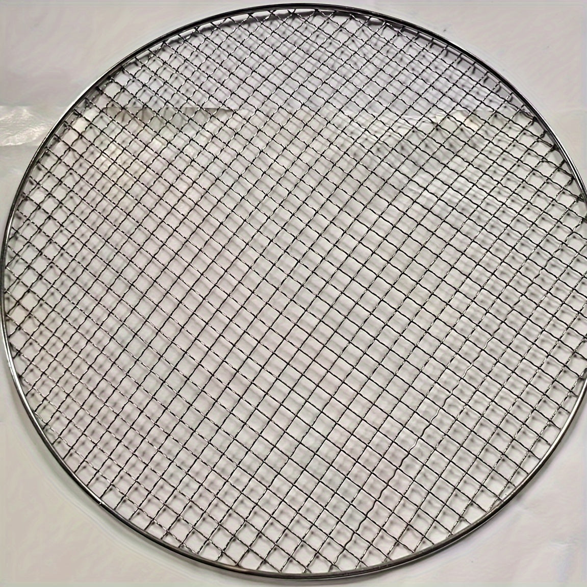 Round BBQ Grill Net Steel Barbecue Grate for Cooking Beef Chicken Vegetables