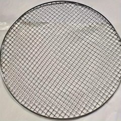 Round BBQ Grill Net Steel Barbecue Grate for Cooking Beef Chicken Vegetables