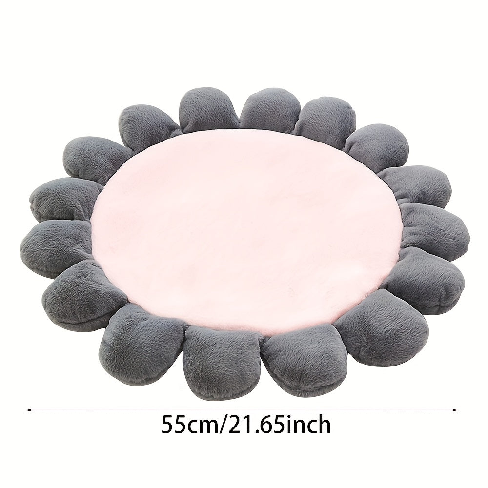 Kids Plush Toy Floor Mat Round Seat Cushion