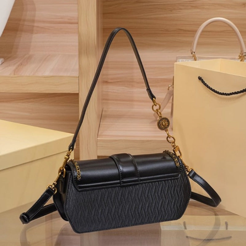 Anchasha Handbag with Detachable Shoulder Strap & Wrist Strap