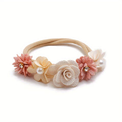 Flowers Headband Hair Accessories for Baby Girls