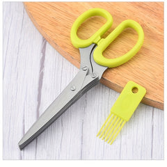 1pc Stainless Steel Kitchen Restaurant Shredder Scissors