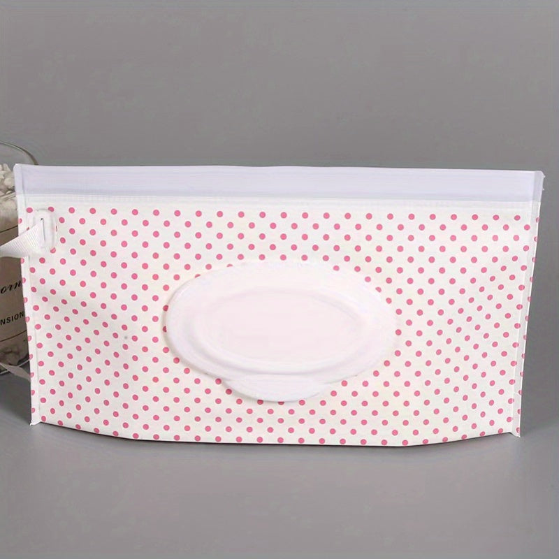 Portable Baby Wipes Packaging Bag Self Sealing Wet Wipes Separate Bag