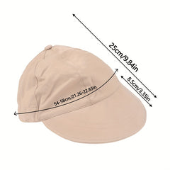 Foldable Bucket Hat Lightweight Casual Sun Hat Adjustable Cap