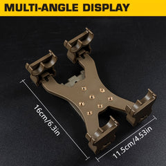 Adjustable Angle & Height Clip for Belt Outdoor Equipment