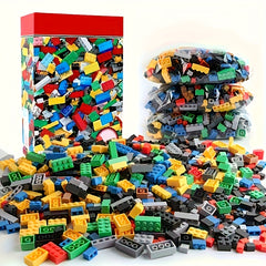800-1500pcs Small Building Blocks Educational Toys