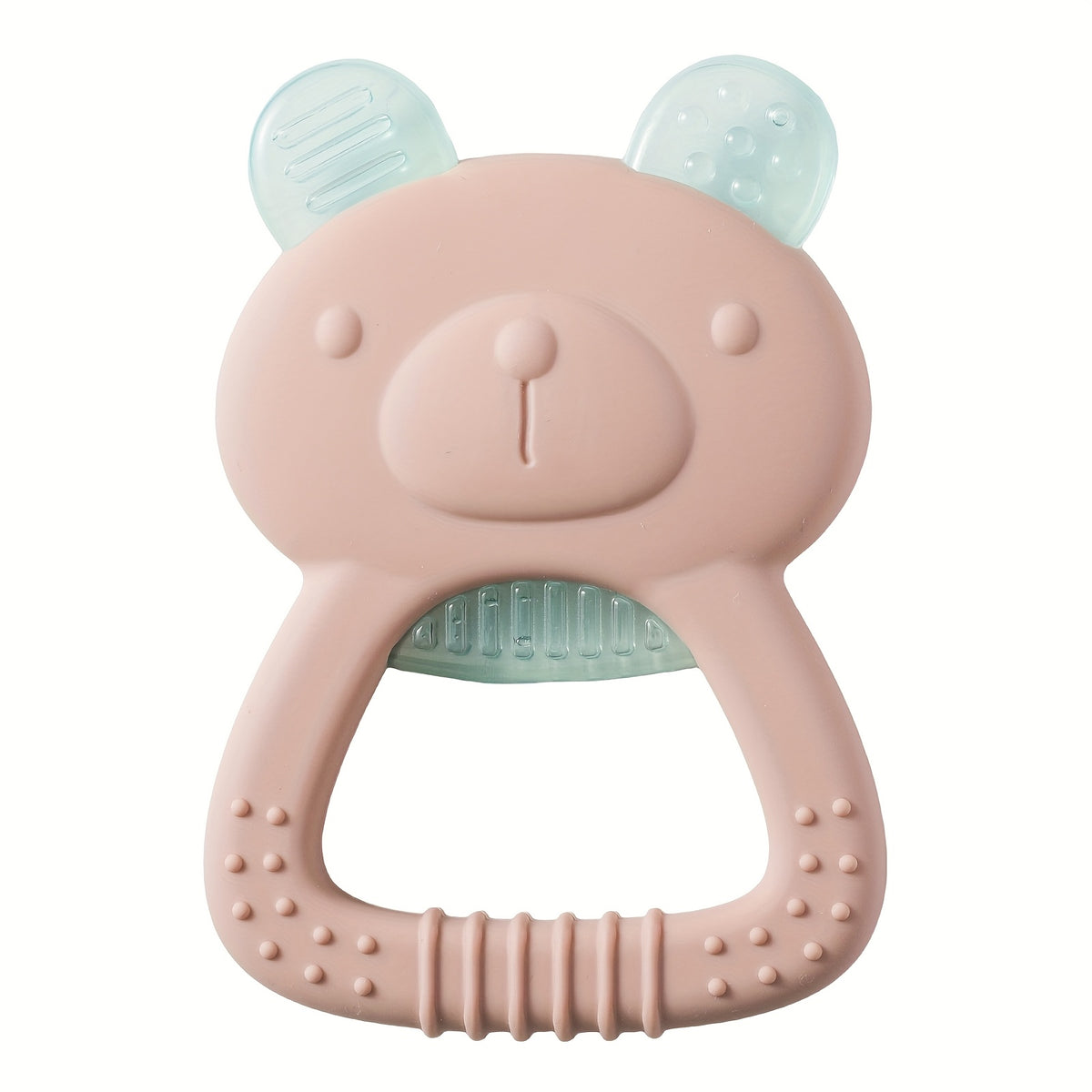 Bear Teether Children's Silicone Chew Toy Baby Soothing Toy