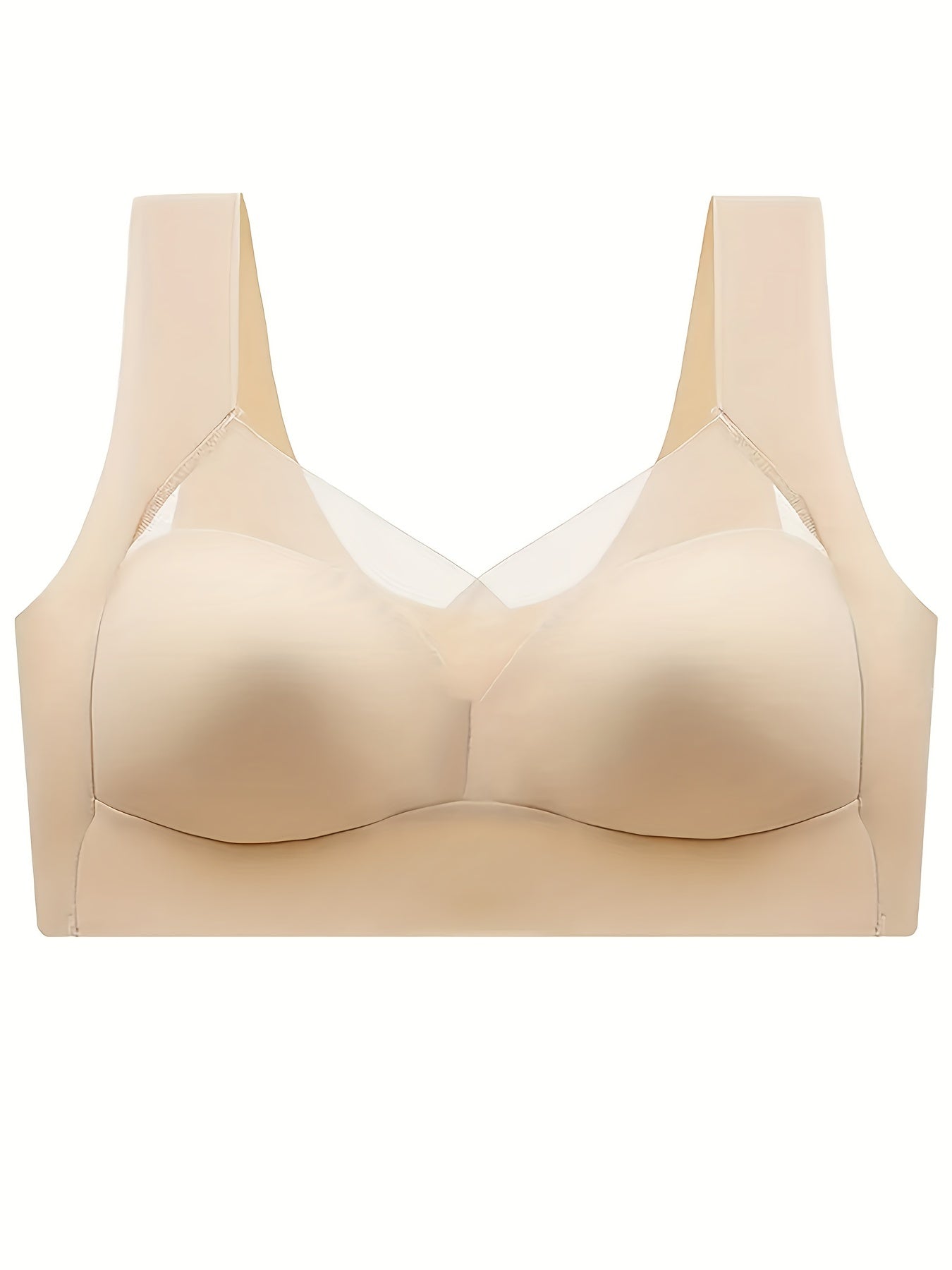 Breathable Mesh Wireless Bra Full Coverage Lingerie