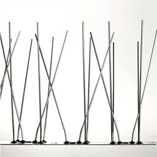 Bird Spikes Set Deters Small Birds Crows & Woodpeckers Roof Fence Window Cover