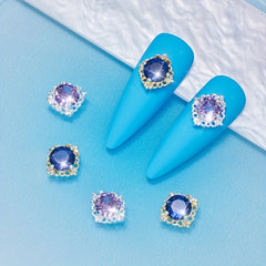 3D Nail Art Rhinestones Zircon Nail Rhinestones Metal Gems Jewels Stones