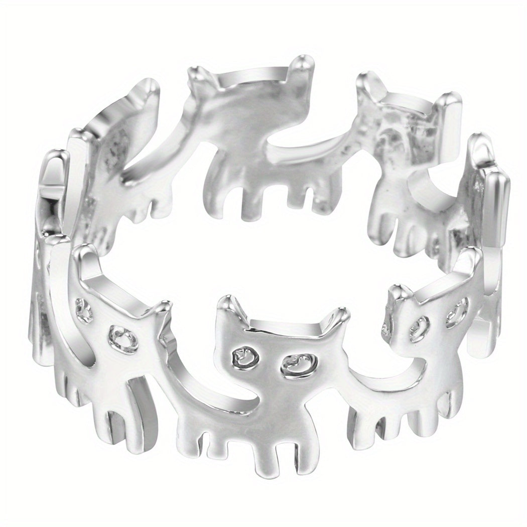 Wing Angel Ring Mouse Fox Wedding Couple Party Ring
