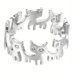 Wing Angel Ring Mouse Fox Wedding Couple Party Ring