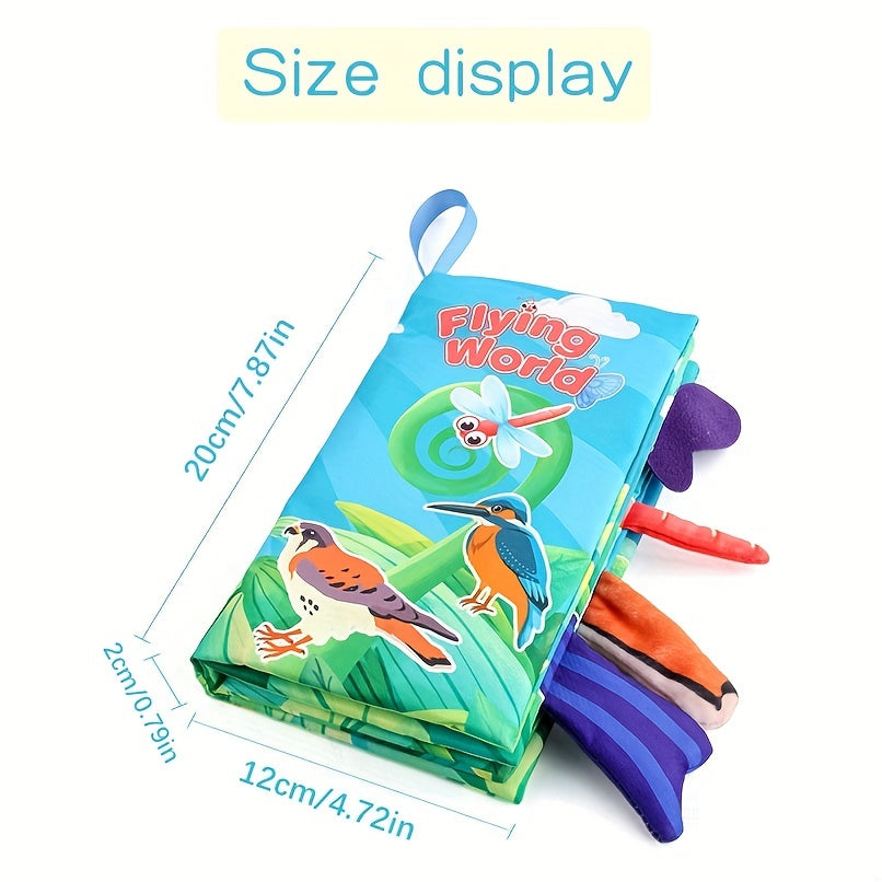 Baby Cloth Books Animal Tails Book for Toddlers