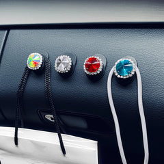 Bling Mask Hooks For Car Rhinestone Hangers