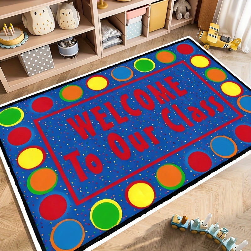 Large Carpet Area Rug for Classroom or Living Room