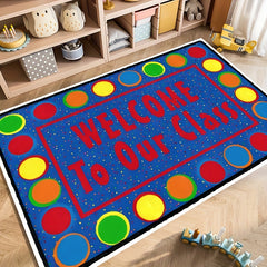 Large Carpet Area Rug for Classroom or Living Room