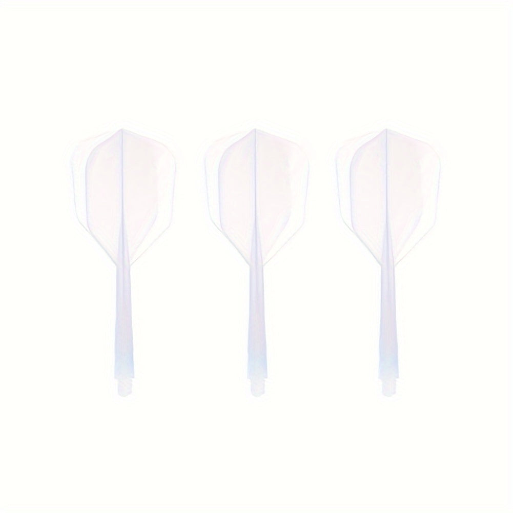 6pcs Transparent Dart Tail Anti-fall Wing