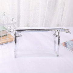 Clear Transparent Plastic PVC Makeup Storage Bag Zipper