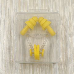 Waterproof Nose Clip Earplug Set for Swimming
