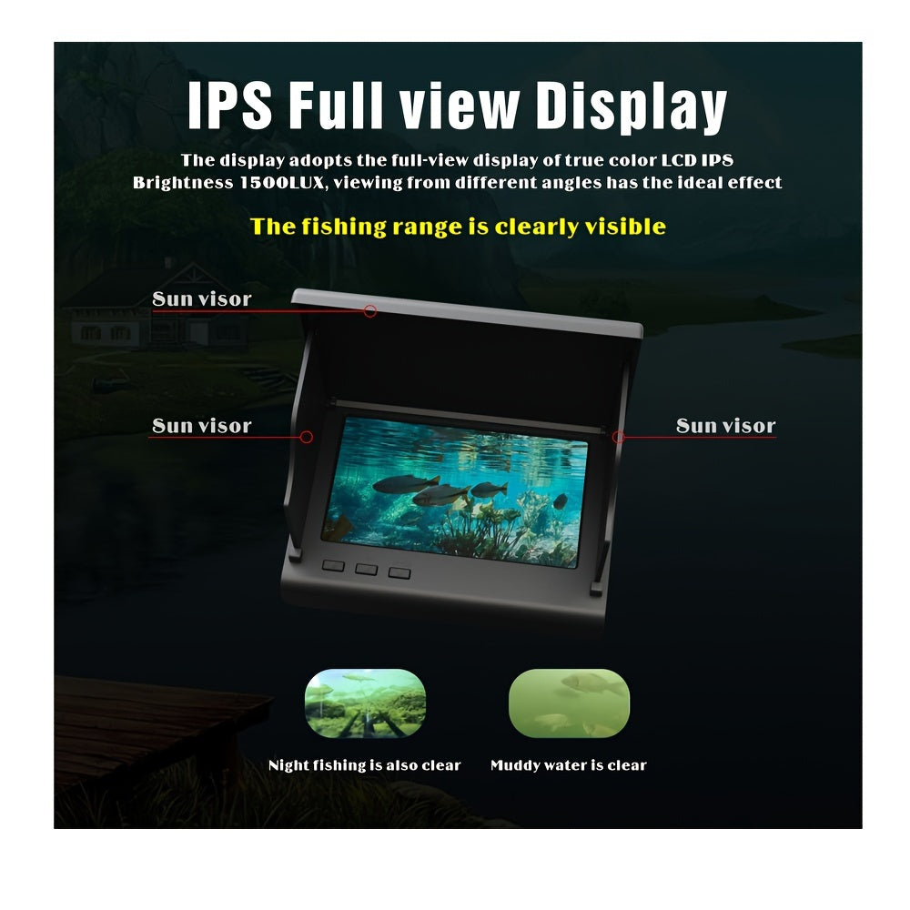 High Definition Underwater Camera with 15m Cable