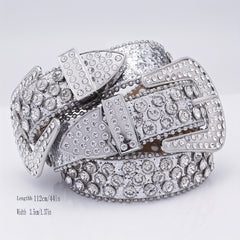 Men's Rhinestone Hip Hop Belt for Pants