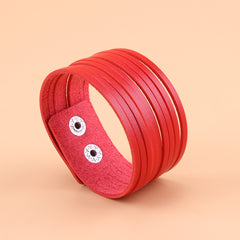 Split PU Leather Bracelets for Women & Girls 1 Pc