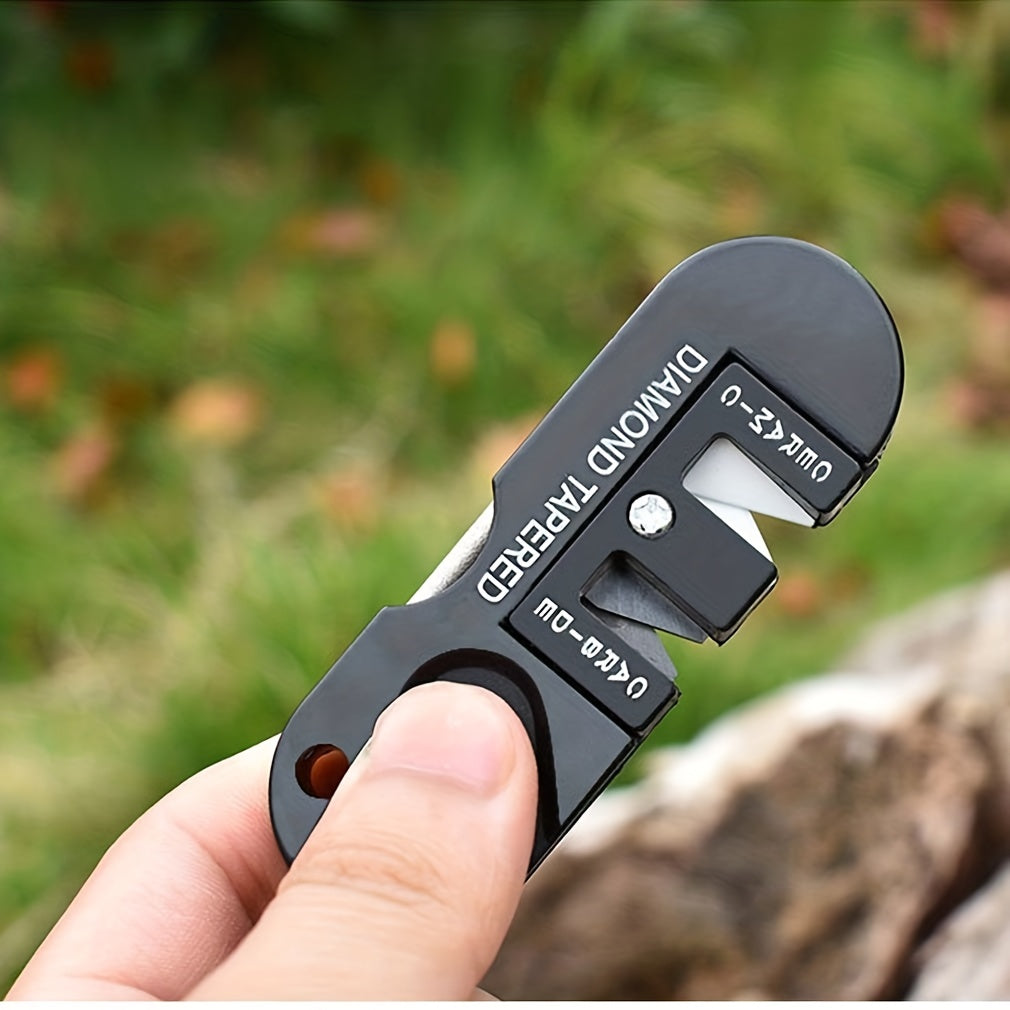 Pocket Diamond Outdoor Sharpener Scissor Fish Hook Tungsten Ceramic
