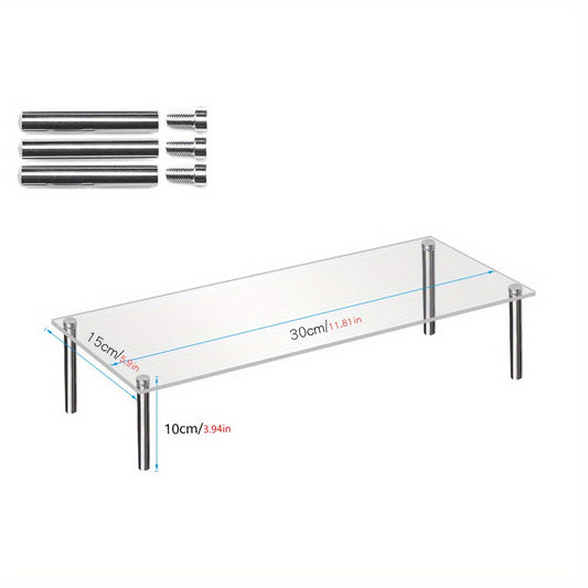 Acrylic Cake Display Stand 3mm Thickness Metal Bracket For Kids