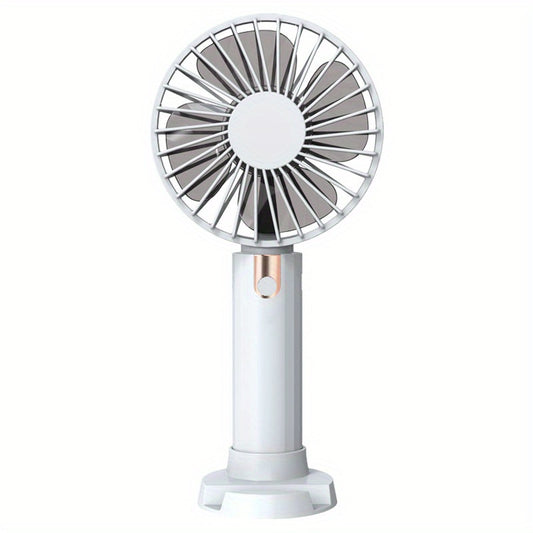 Mini Fan USB Rechargeable 1200mAh Adjustable Small Pocket Fan