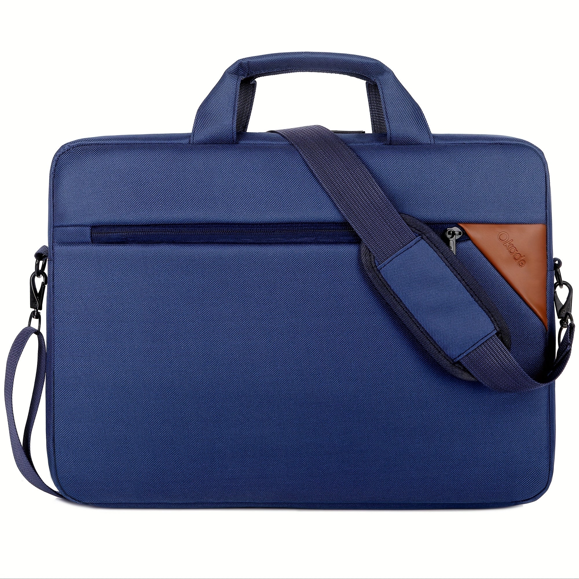 Large Capacity Laptop Bag with Shockproof Padding and Adjustable Strap