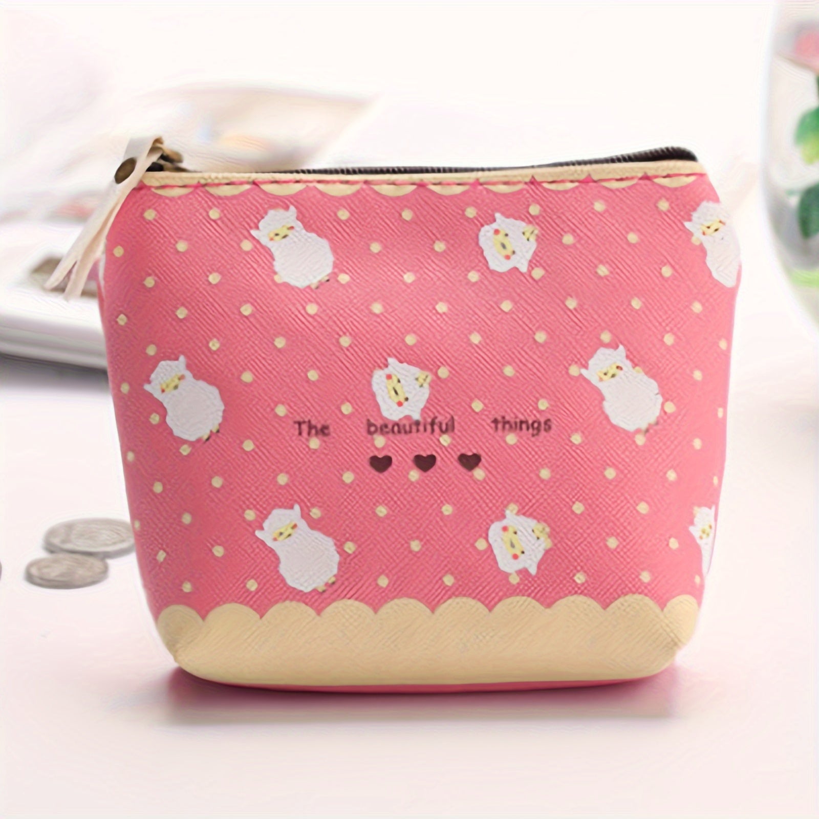 Waterproof Lamb Change Bag With Coin Storage