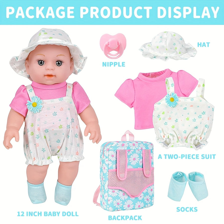 12" Doll Clothes Set & Backpack, Thanksgiving Outfit