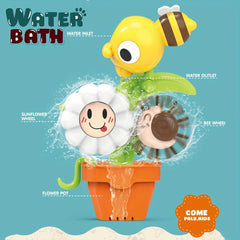 Colorful Flowerpot & Insect Bath Toys
