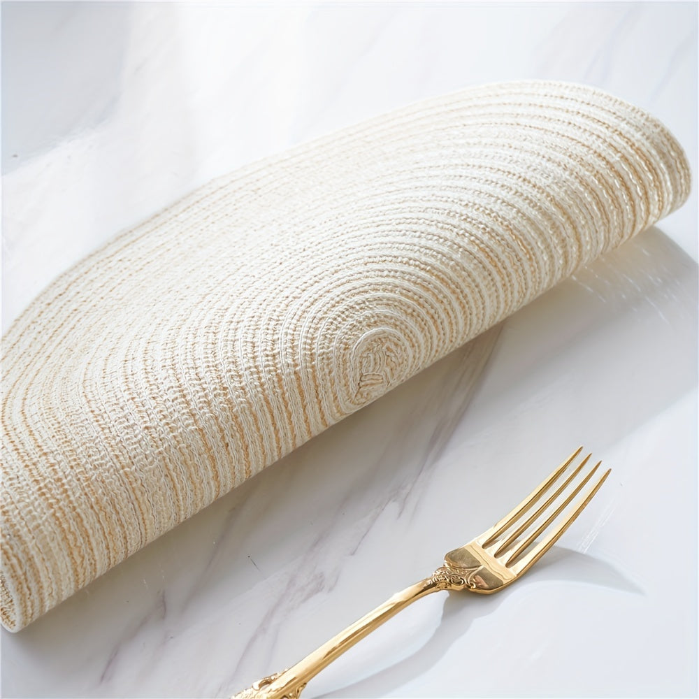 Waterproof Round Yarn Placemat Heat Insulation Pad