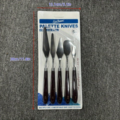 6pcs Tabletop Easel & Palette Paint Set for Mixing Paints Angle Painting