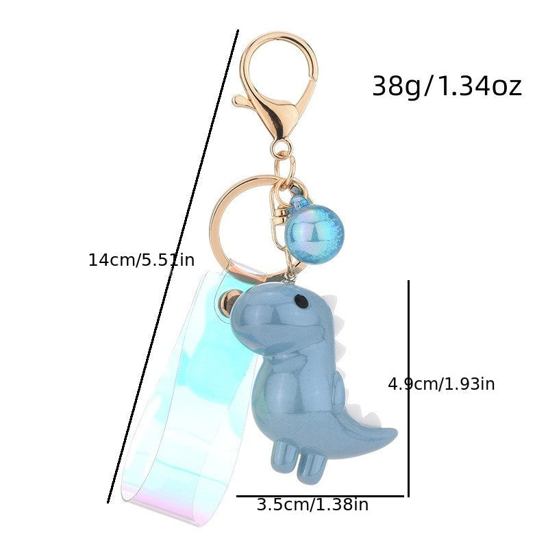 Acrylic Dino Doll Keychain for Boys