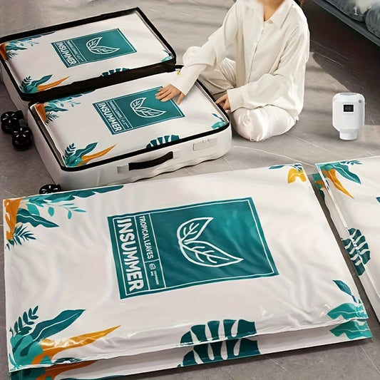 1pc Space Saving Vacuum Storage Bags For Travel And Home Use