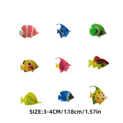 Realistic Artificial Fish Decorations for Aquarium Plastic Ornaments