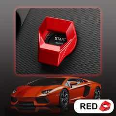 Car Start Button Decorative Sticker Engine Stop Start Button Protective Cover